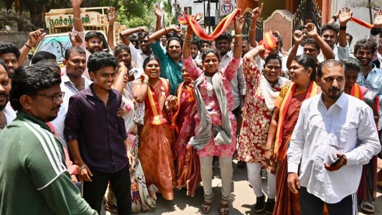Tamil Nadu Polls: TVK Leaders Show Strong Performance In Early Trends