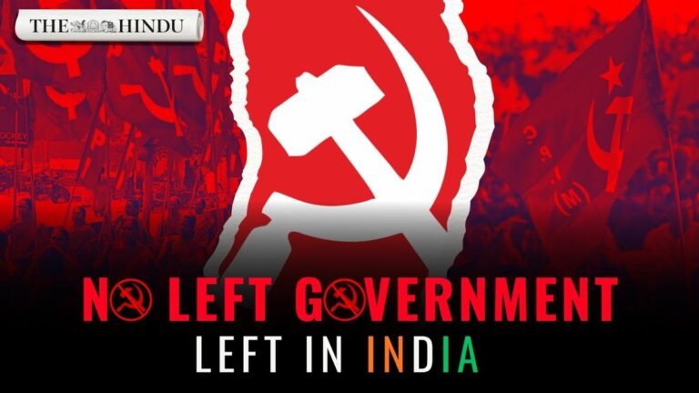 There is no leftist government left in India. What happened?