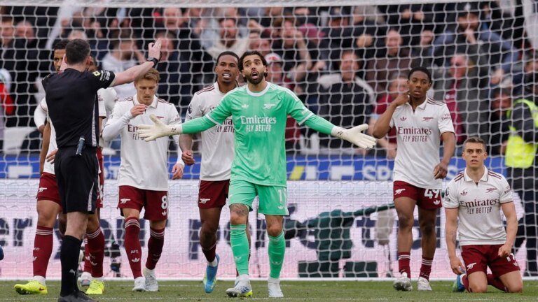Peter Schmeichel accuses Arsenal of hypocrisy after controversial VAR call