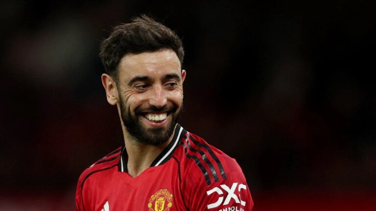 Bruno Fernandes was named the Premier League player of the season after a historic turnaround