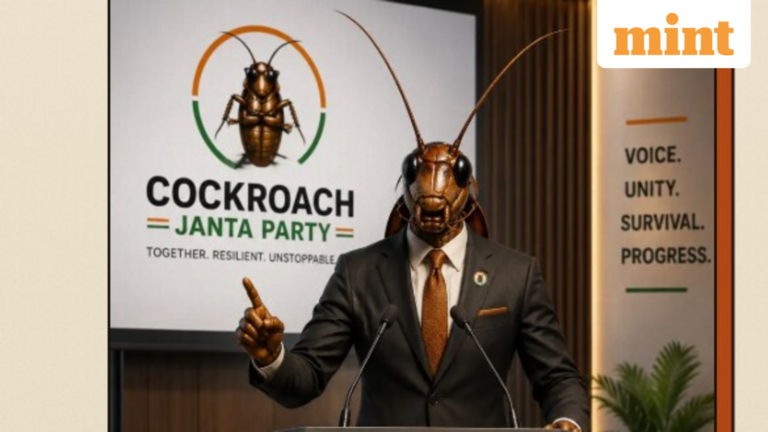 Cockroach Janta Party beats BJP on Instagram: ‘Abki baar 10 lakh paar,’ internet jokes | Today’s news