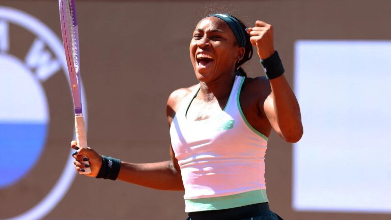 Coco Gauff has escaped a huge French Open scare with an incredible comeback in Rome