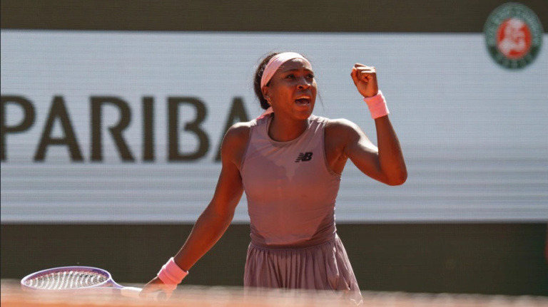 The scorching heat of Paris? Coco Gauff is keeping it fast for the fans at Roland Garros