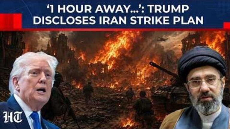 ‘I was gone for an hour’: Trump reveals close call before delaying strike on Iran | Today’s news