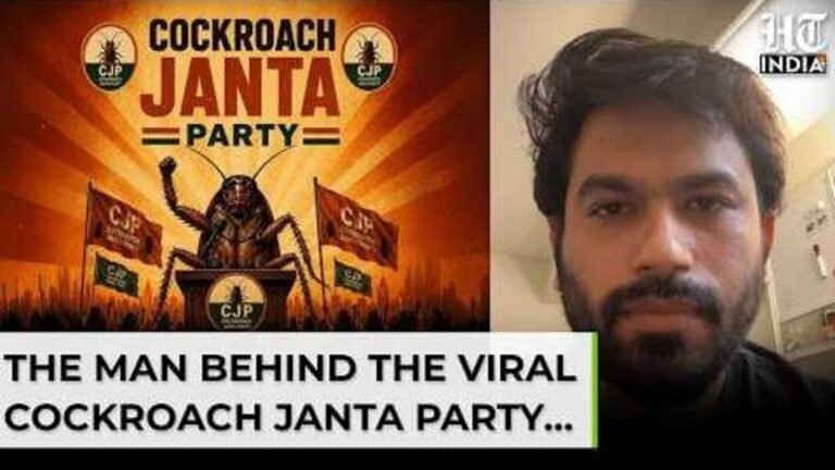 Cockroach Janta Party petition demanding Dharmendra Pradhan’s resignation goes viral: ‘Time to do a proper job’ | Today’s news
