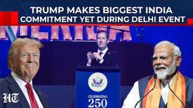 Trump praises PM Modi, says India can count on him 100% as he virtually joins US 250th Independence Day celebrations | Today’s news