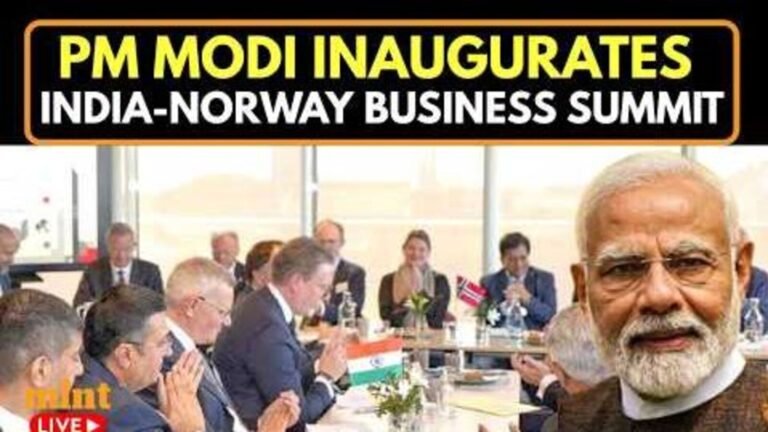 PM Modi awarded Royal Norwegian Order of Merit Grand Cross, his 32nd international award during Oslo visit | Today’s news