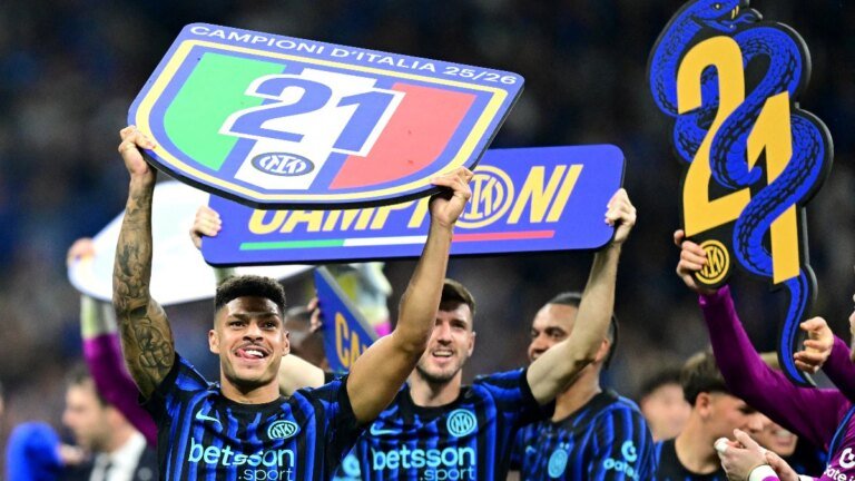 Milan rejoice as Inter secure a 21st Scudetto with a 2-0 win over Parma
