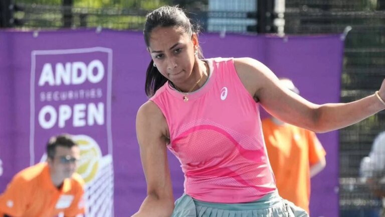 Karman Kaur Thandi crashed out of the French Open in a horror Grand Slam comeback