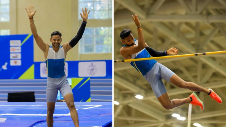 Kuldeep Kumar, who was thrown from a train in January, now breaks the national pole vault record