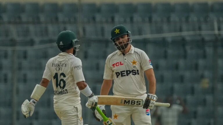 BAN vs PAK, 1st Test: Rizwan fifty, Awais hundred not enough as Bangladesh take lead