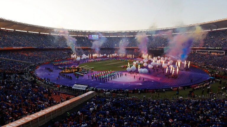 Why do all cricket finals go to Ahmedabad?