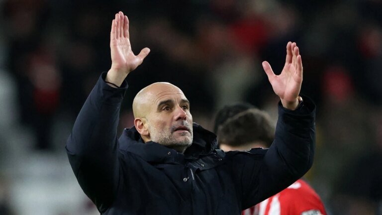 Come on, you Irons: Guardiola gleefully asks West Ham United to hurt Arsenal