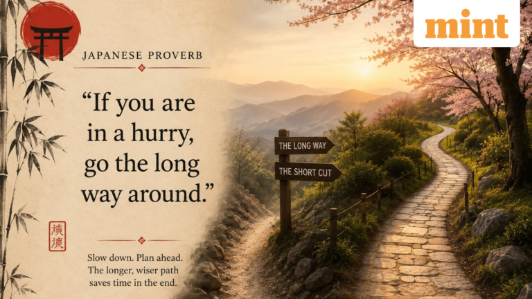 Japanese Proverb of the Day: ‘If you are in a hurry…’; significance, business lessons and why it still matters today | Today’s news