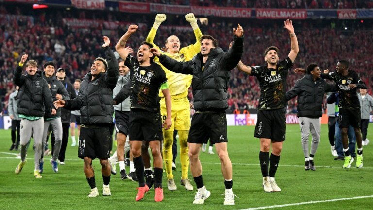 A resilient PSG overcame Bayern Munich to reach their second successive Champions League final