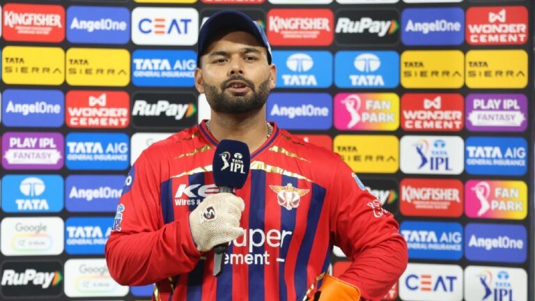 Rishabh Pant gives bizarre reason for big mistake in defeat against CSK in Chepauk