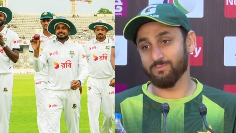 Perfect trigger: How Salman Agha fueled Bangladesh’s historic Test win against Pakistan