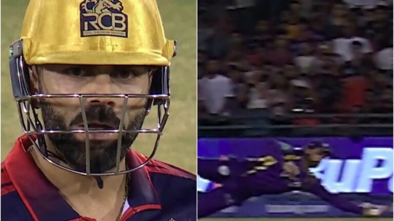 Catch of the season? Manish Pandey leaves Kohli, KKR team mates stunned with screams