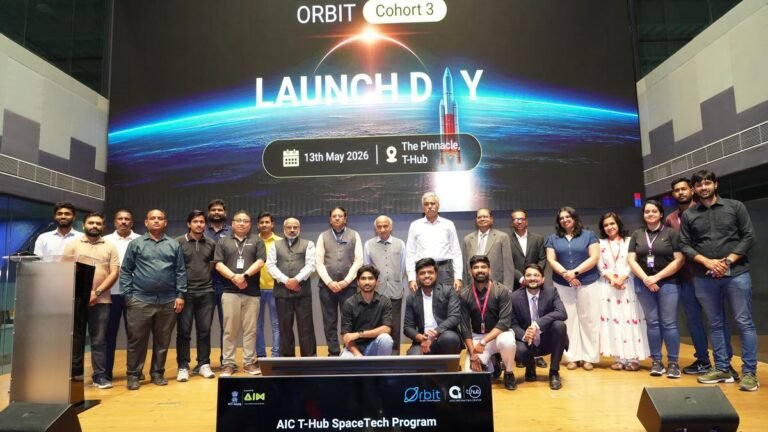 The 3rd cohort of the AIC T-Hub SpaceTech Orbit accelerator starts with 13 launches