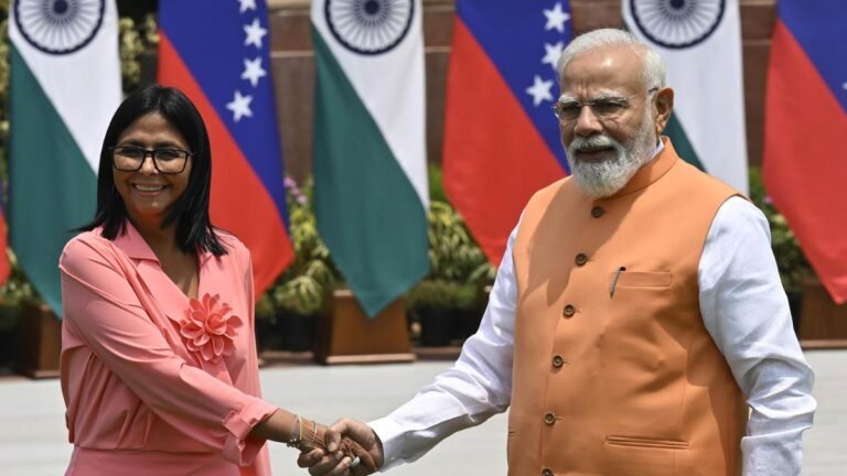 Energy tops India-Venezuela agenda as Modi meets Delcy