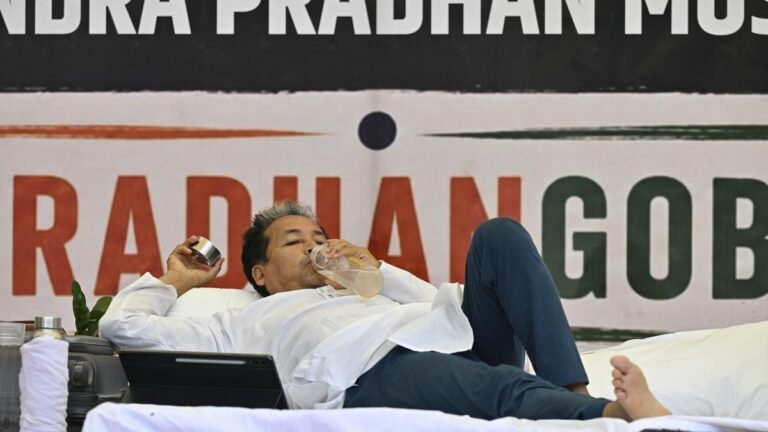 CJP protest day 11: Wangchuk’s blood sugar drops; Dipke slams BJP with ‘viral’ jab, reports paper leak