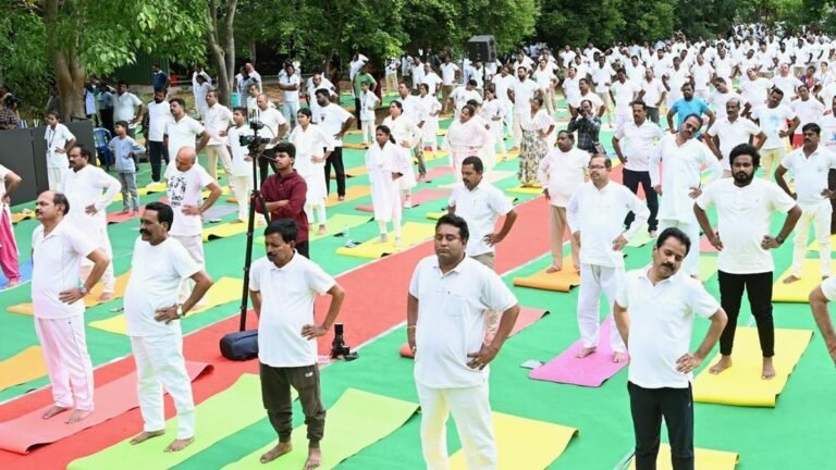“Yogandhra” programs organized in Tirupati