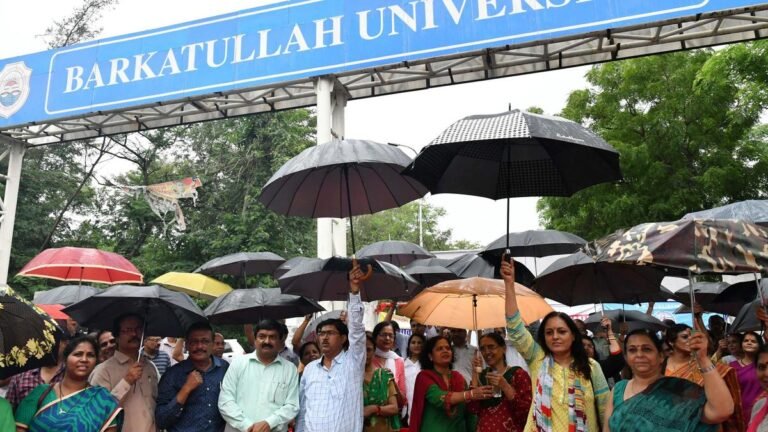 Bid to rename Barkatullah University as ‘Vagdevi Bhojpal University’ sparks political controversy in Bhopal
