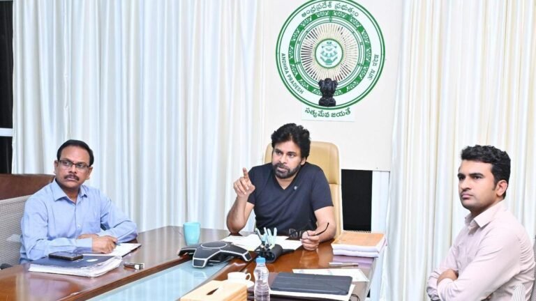 Pawan Kalyan orders notice against Andhra Paper Limited for pollution of Godavari river