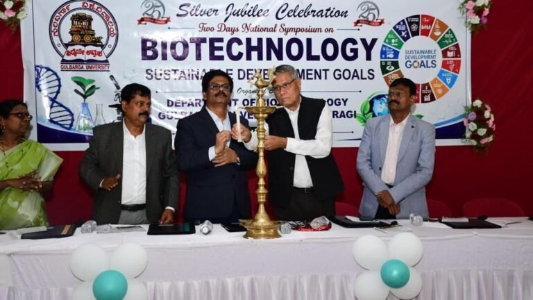 “Biotechnology plays a vital role in human well-being, sustainable development”