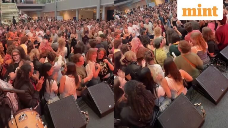 Foreigners visiting Van Gogh museum dance to Bengali folk songs, netizens react to viral video | Today’s news