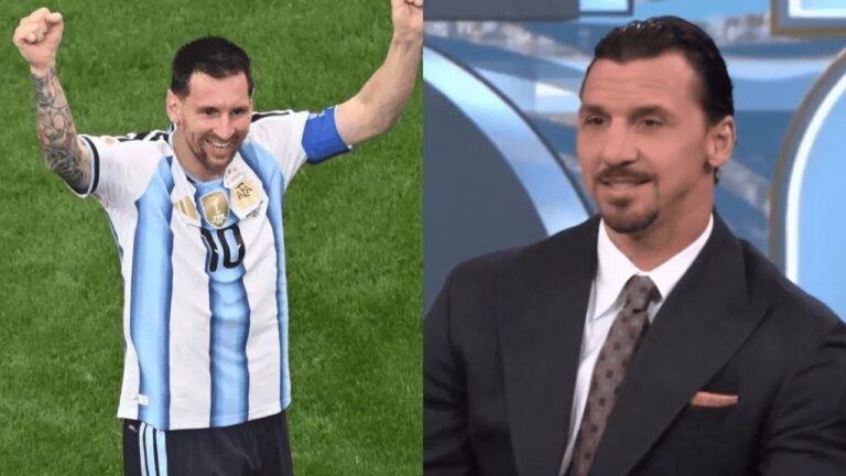 ‘I’ve got zero goals in two World Cups’: Zlatan Ibrahimovic marvels as Lionel Messi breaks World Cup goalscoring record