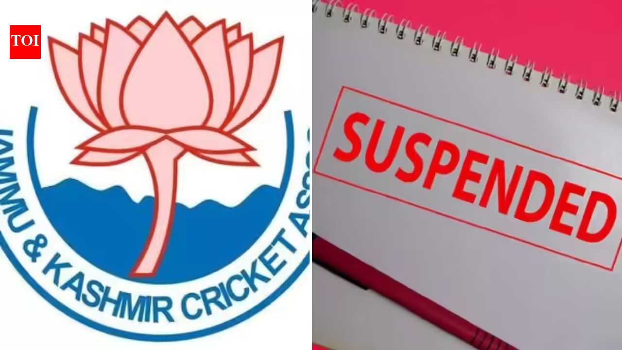 The Jammu and Kashmir Cricket Association suspends the president following an 8-0 vote by the Apex Council
