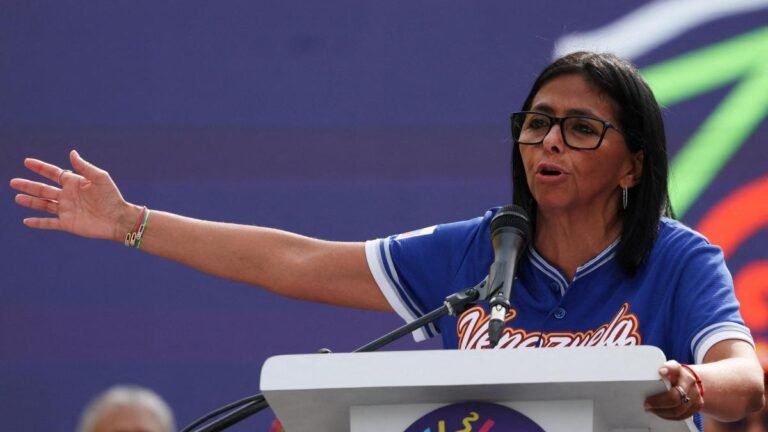 Incumbent Venezuelan President Delcy Rodriguez has made a five-day trip to India