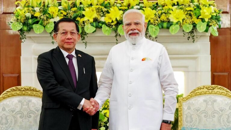 Myanmar will not allow anti-India elements to use its territory: President Min Aung Hlaing