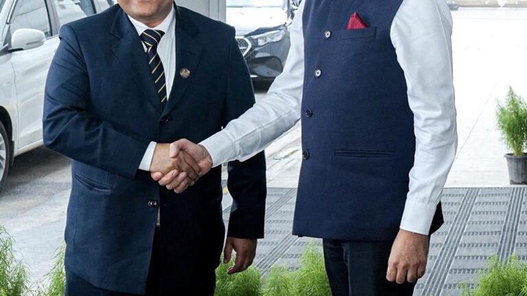 Nepalese Foreign Minister Shisir Khanal arrives in Delhi, meets NSA Doval