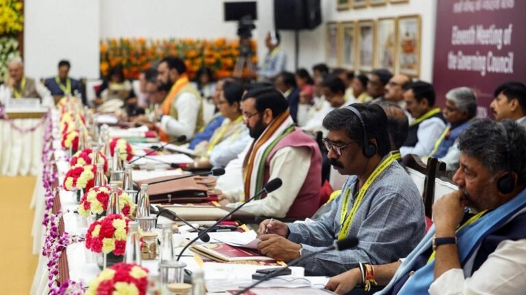 With a large influx of migrants, Bengaluru needs more central help, says Chief Minister DK Shivakumar at a NITI Aayog meeting