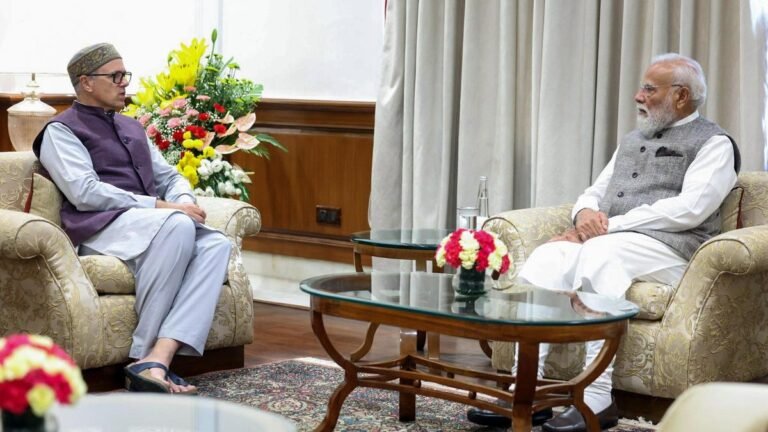 J&K CM Abdullah seeks return of statehood in meeting PM in Delhi