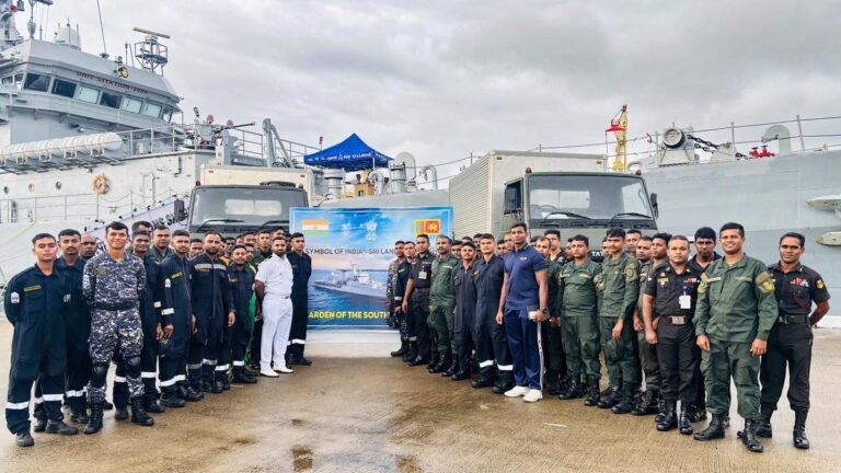 INS Sharda completes visit to Colombo and strengthens India-Sri Lanka maritime cooperation