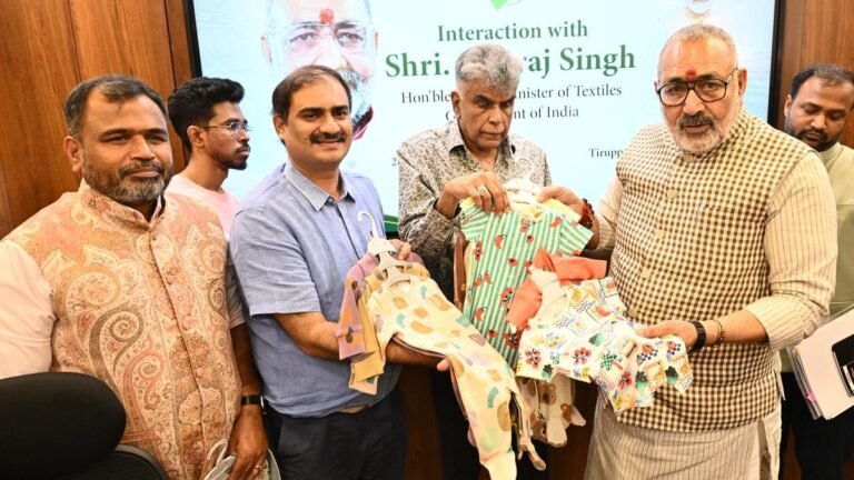 Union government sets textile export target of $21 billion by 2030 for Tamil Nadu