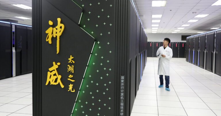 For the first time since 2017, China takes the supercomputer crown from the US