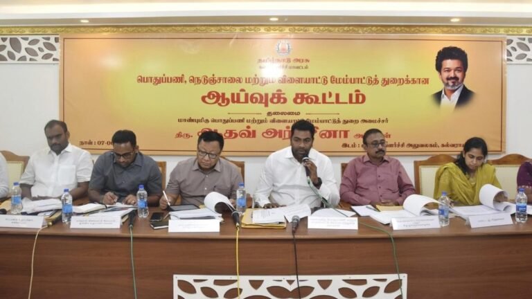 Minister reviews construction work in Kalvarayan Hills