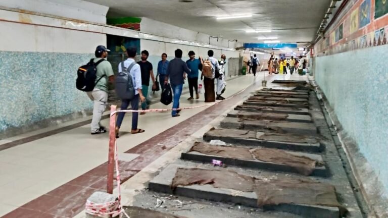 Guntur railway station underpass will remain closed till June 30 for seepage mitigation works