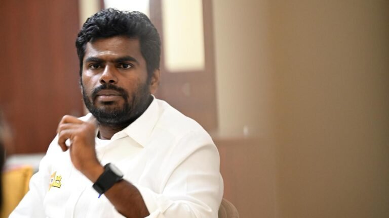 Annamalai is showcasing a ‘political movement’ to fight the next general elections in Tamil Nadu
