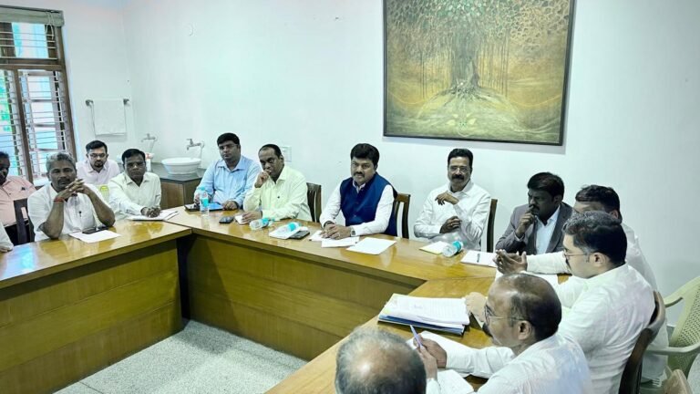 Shivamogga MP prioritizes roads, power supply to Sagar taluk villages, asks officers to come up with proposals