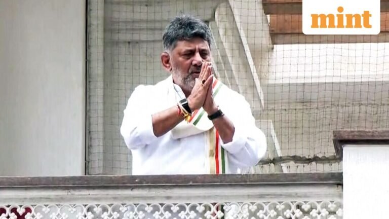 DK Shivakumar sworn in as Karnataka CM, holding ‘Constitution of India’; he bows before the people — WATCH | Today’s news
