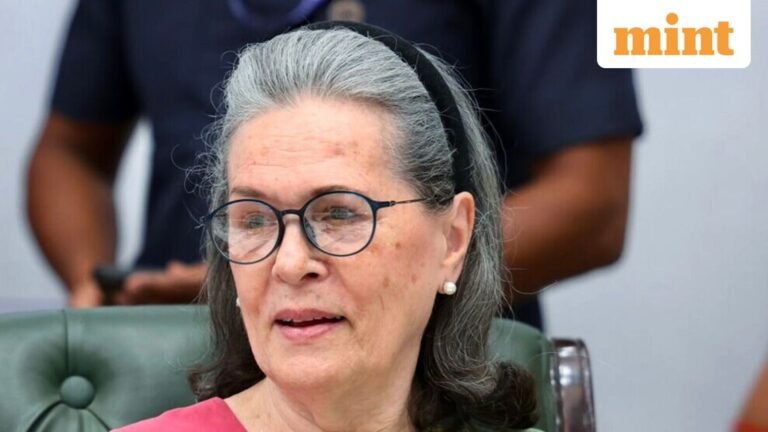 Sonia Gandhi slams Modi government for ‘stonewalling silence’ on Israeli ‘genocide in Gaza’; BJP says Congress has ‘double standards’ | Today’s news