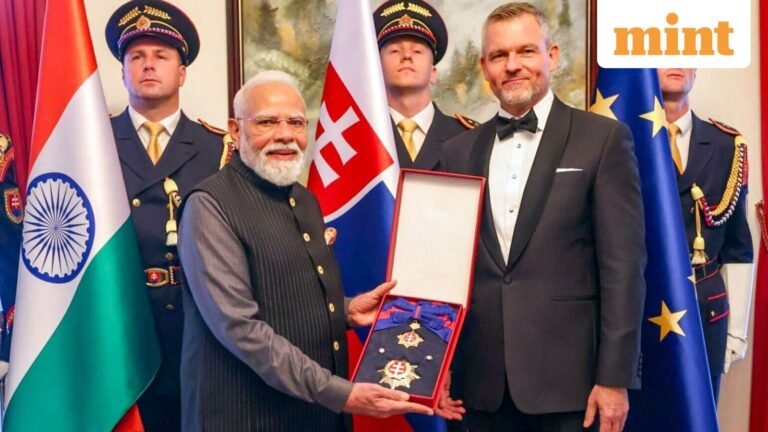 PM Modi awarded the highest Slovak award, the total number of international awards reached 33 | Today’s news