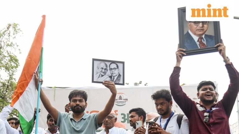 Bring ‘thali’ and ‘chamach’ to Jantar Mantar protest tomorrow, CJP founder Abhijeet Dipke asks supporters. Today’s news