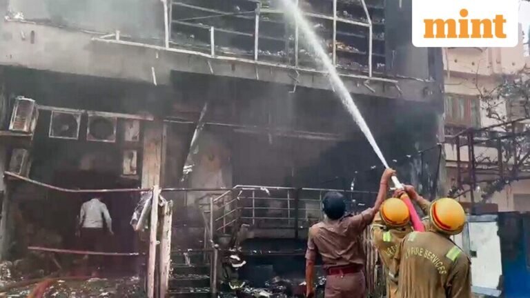 Massive fire at Lucknow coaching centre, Deputy CM says ‘some children jumped’ from building: VIDEO | Today’s news