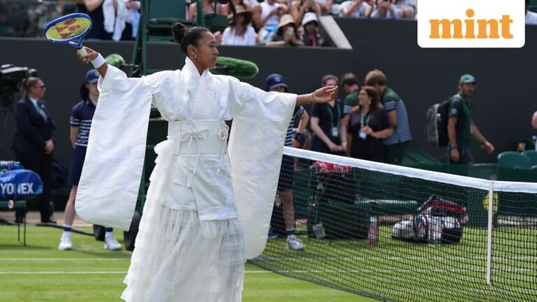 Naomi Osaka stuns at Wimbledon in Kill Bill-inspired kimono dress: What’s the hidden meaning? Decoded | Today’s news